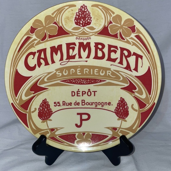 💙Coulommiers Double Crème & Cambert Superieur Cheese Plates 🧀 - Picture 3 of 5
